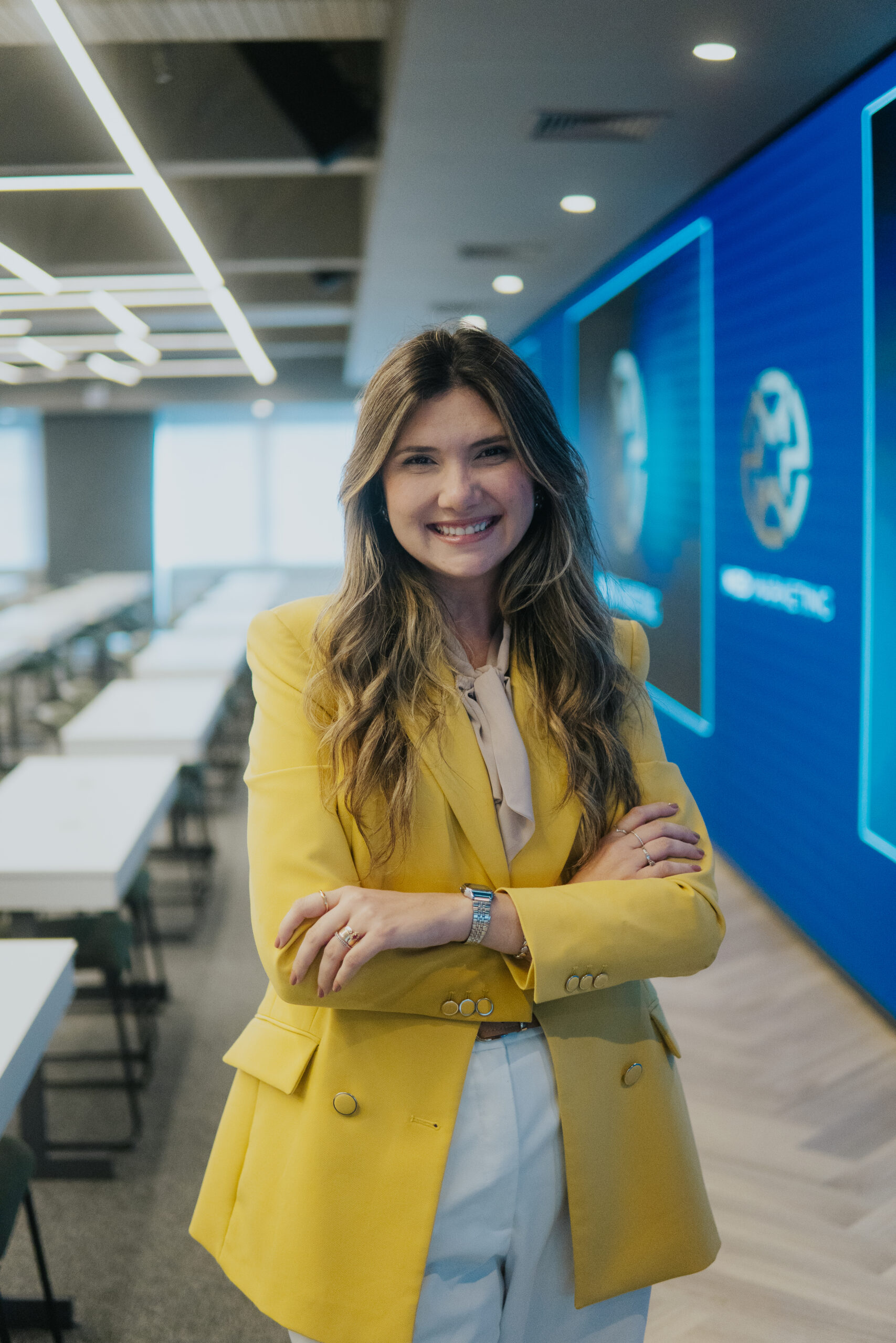 Aline Ribeiro, gerente comercial da Clínica Panthère